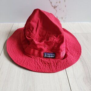 Patagonia Bucket Hat Red Outdoor Size Small